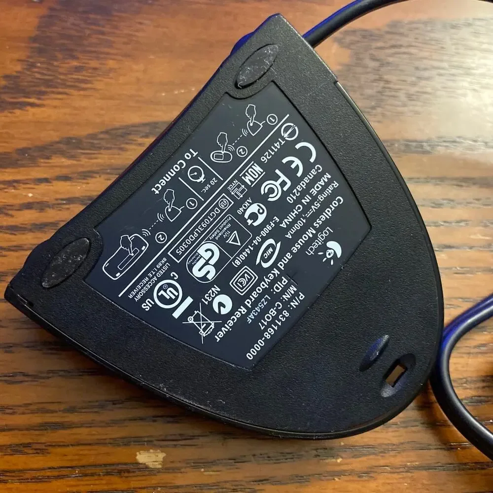 Logitech cordless optical